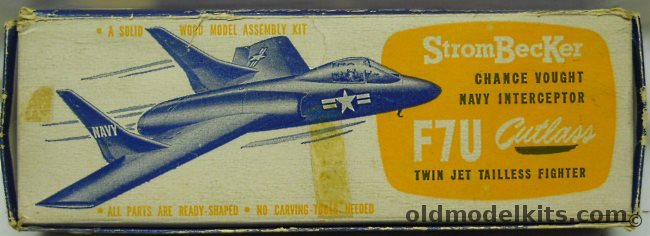 StromBecker Chance Vought F7U Cutlass, C49-89 plastic model kit